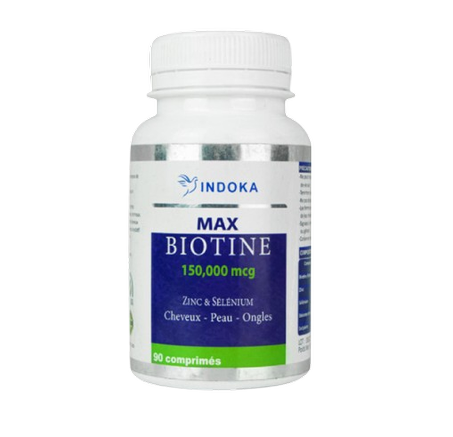 Biotine Max 150mcg + Zinc & Selenium 90 Comprimés