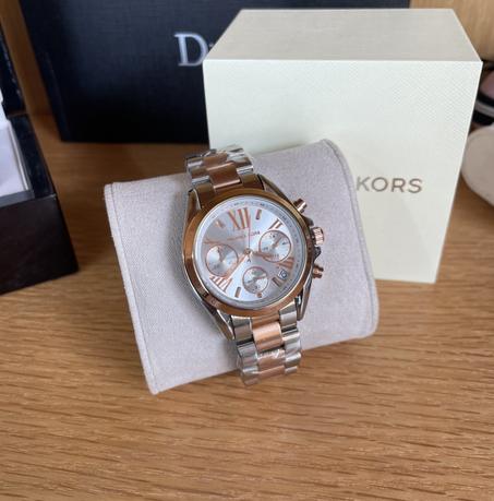 Montre Bradshaw - Argenté et Doré Rose