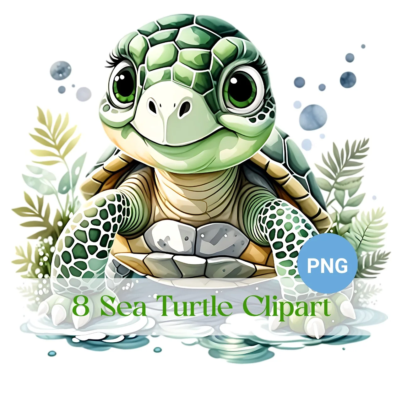 Baby Sea Turtle Clipart