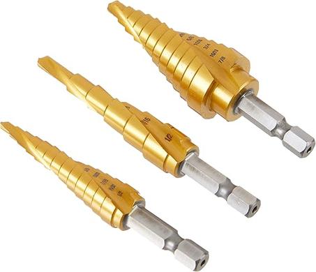 Juego de Brocas Escalonadas