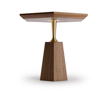 Table d'appoint noyer