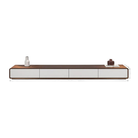 Meuble TV blanc en bois moderne
