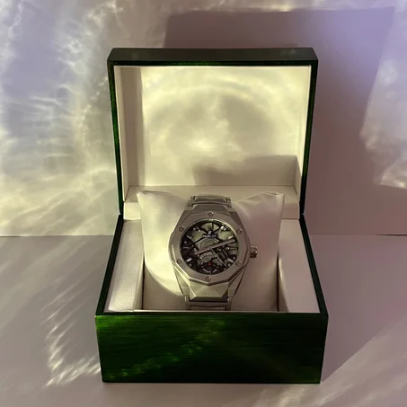 Hublot Skeleton Silver