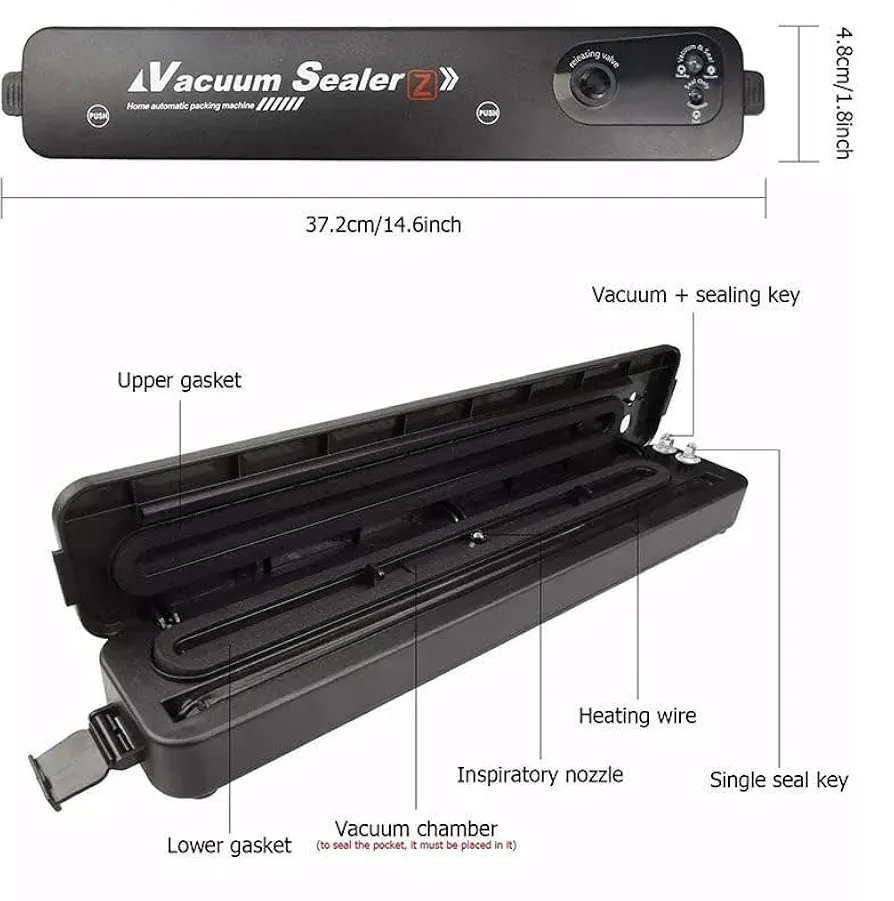 جهاز ختم وتفريغ الهواء Vacuum Sealer Z