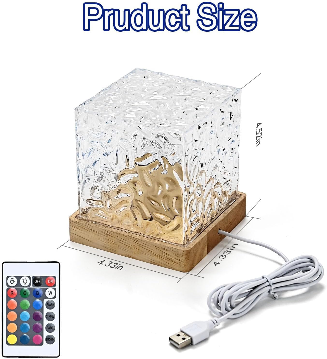 ضوء ليلي لومينورث بتصميم مكعب بنمط أمواج المحيط و16 لون و30 وضع ضوء ليلي للأطفال ومناسب كجهاز عرض ضوئي لسقف غرفة النوم والحفلات وغرف الألعاب من لو تور