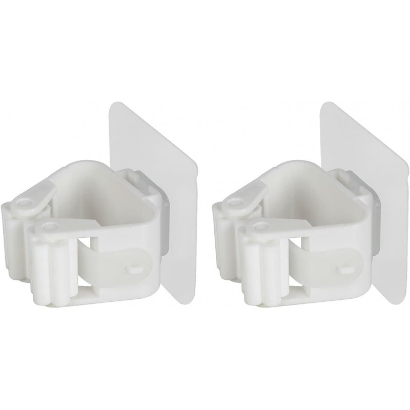 حامل مكنسة(5 قطع) لاصق ذاتي مثبت على الحائط مقاوم للماء    يساعدك جدار حامل الممسحة على توفير المساحة لتصميم الشفاف الفريد يجعله غير مرئي تقريبًا وهو مناسب تمامًا لتزيين المنزل الجميل    سهل