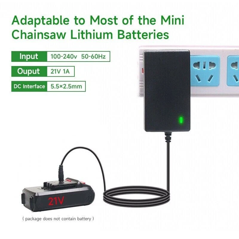 شاحن بطارية متعدد الاستخدام لمعدات كثيرة  لاسلكي 20 فولت و21 فولت، مقاس 4 و6 بوصات