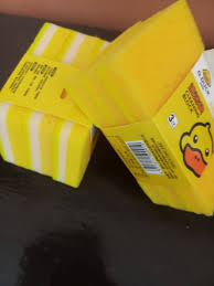 إسفنج سيليلوز المنزلي غير قابل للخدش للأطباق 5قطع  إسفنج متعدد الاستخدامات للأطباق المنزلية، متين بدون رائحة، إسفنجة تنظيف للأطباق المنزلية والمطبخ والحمام