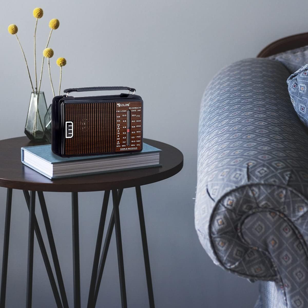 راديو محمول عالي الحساسية من جولون، RX-607AC