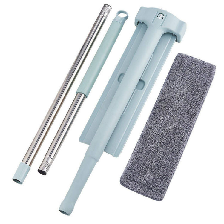 مساحة موب لتنظيف الأرضيات والسيراميك والباركيه، بمقبض ستانلس ستيل دوار 360 درجة مقاوم للانزلاق والاهتراء لتنظيف المنزل