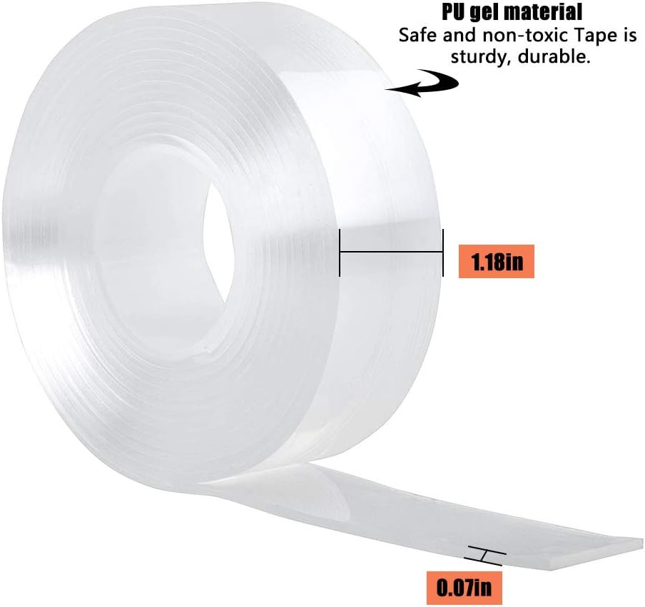 شريط لاصق وجهين بتصميم متين للاستخدام المنزلي بطول 5 متر من ايفي