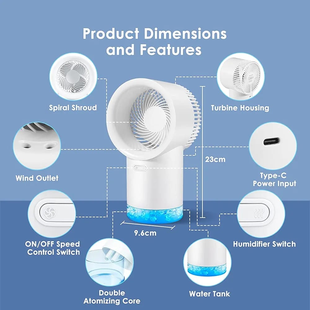 مروحة air cooler هاي كواليتي (vip)