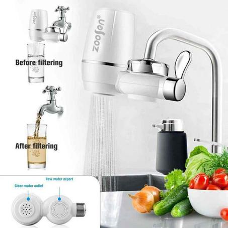 فلتر مياه 7 مراحل سيراميك – لجميع الحنفيات و الخلاطات Zoosen Ceramic Water Purifier | ORIGINAL