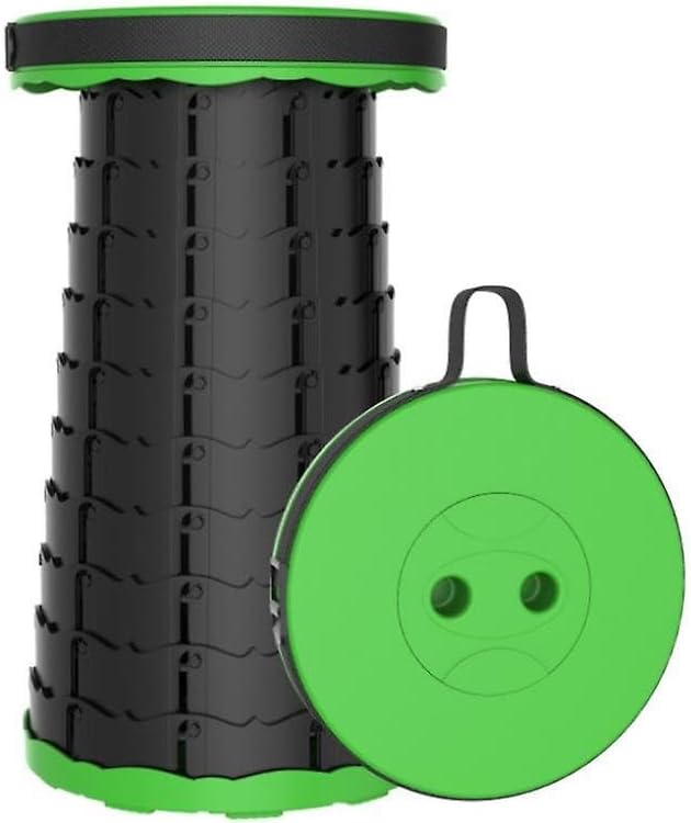 كرسي محمول قابل للطي بتصميم متداخل صغير الحجم وخفيف الوزن للتخييم للبالغين