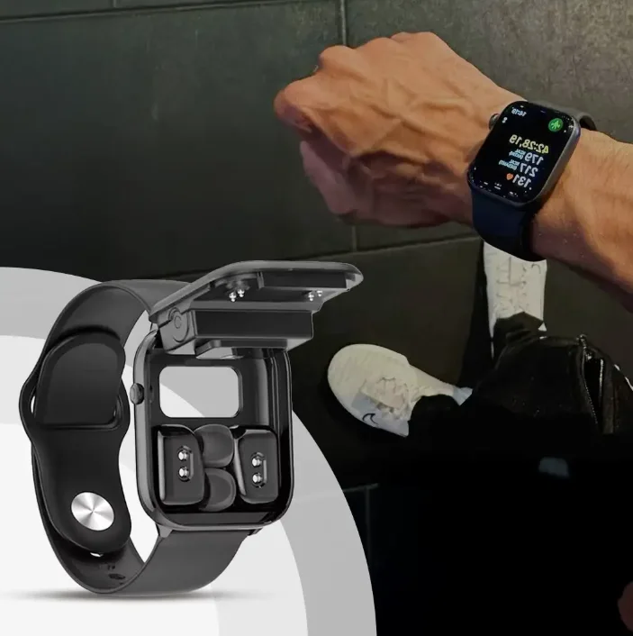 الساعة الذكية مع سماعات