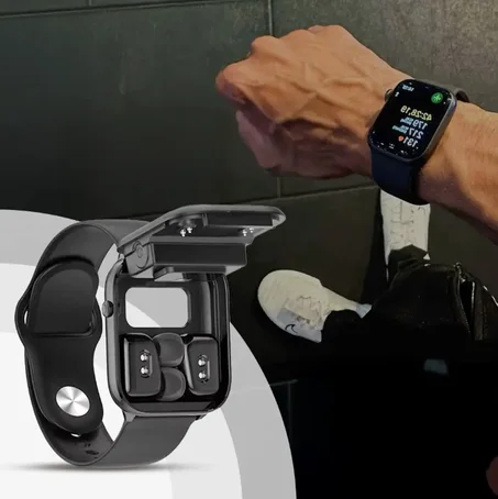 الساعة الذكية مع سماعات