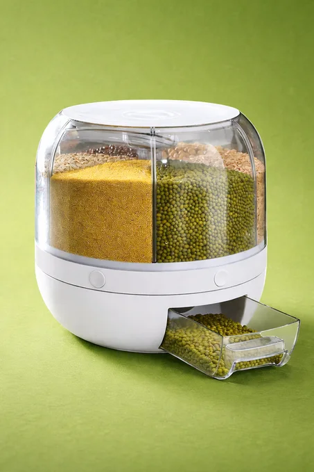 موزّع الحبوب متعدد الأقسام