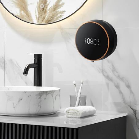 جهاز أوتوماتيكي لتوزيع الصابون بالاستشعار – تصميم أنيق وصحي