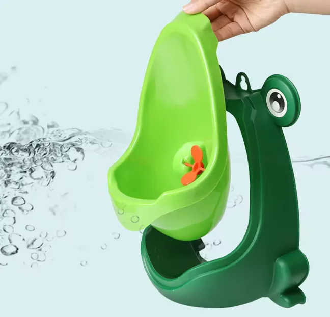 مبولة تدريب الأطفال على شكل ضفدع