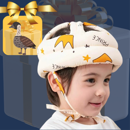 خوذة حماية الأطفال + لعبة الإوزة هدية 🎁