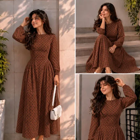 The Polka Princess Dress