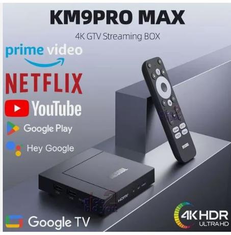 MECOOL KM9 PRO MAX 2GB 32GB 4K Google TV Smart Android 12 TV Box Media Player BT