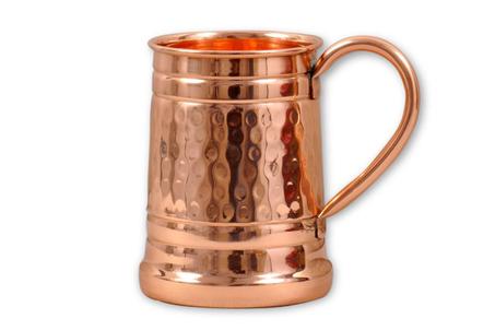 كوب نحاسي بتصميم مطروق --- Chope en cuivre martelé