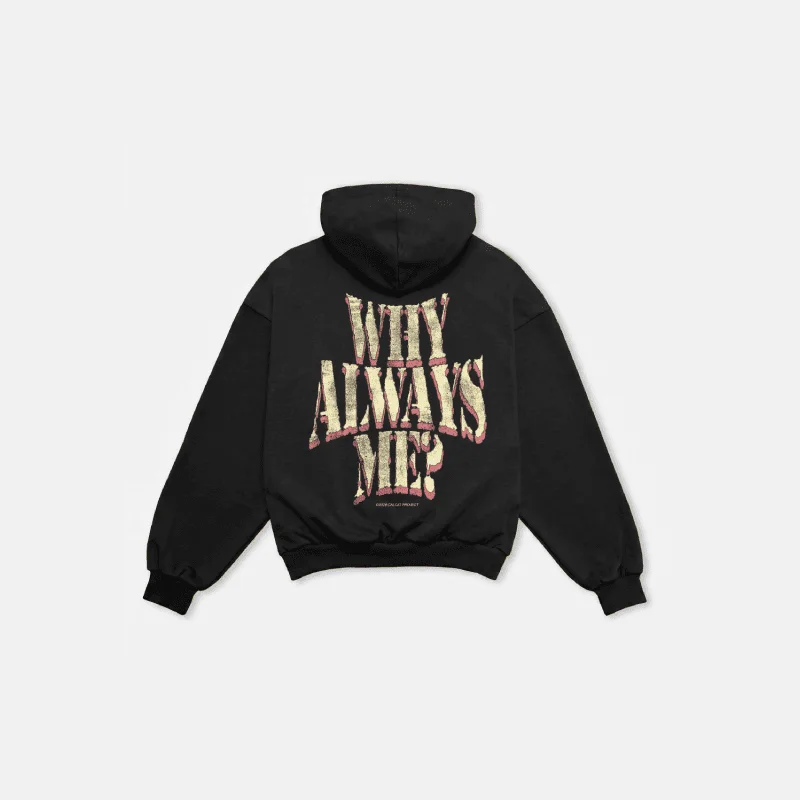 BALOTELLI WHY ALWAYS ME? HOODIE — NOIRE