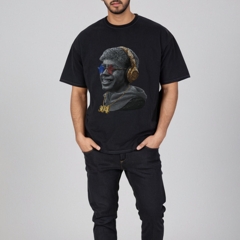LAMINE YAMAL Black Tee (Limited Stock!)