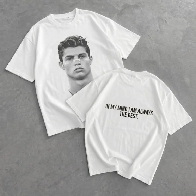 3-Pack T-SHIRTS ÉPAIS LÉGENDES DU FOOTBALL  (CR7, Messi, Neymar)