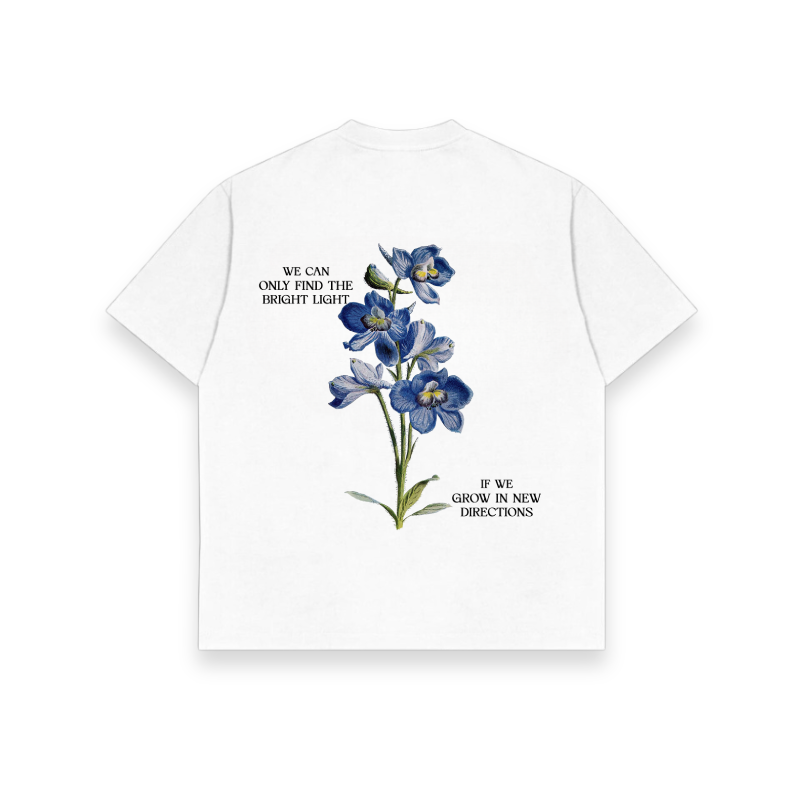 New Directions Floral Oversized Tee