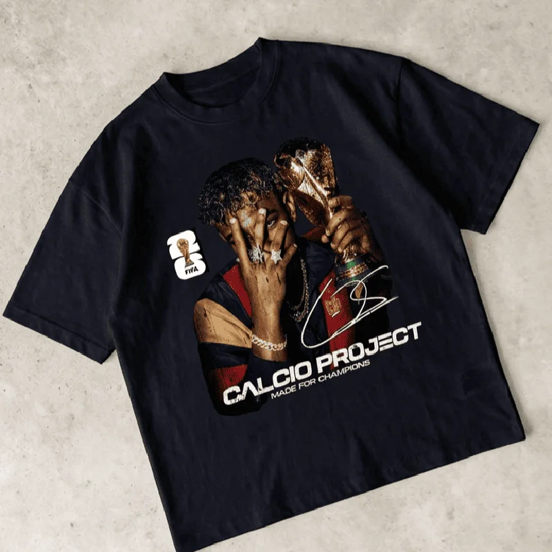 3-Pack T-SHIRTS ÉPAIS LÉGENDES DU FOOTBALL (CR7, MESSI, LAMINE YAMAL)