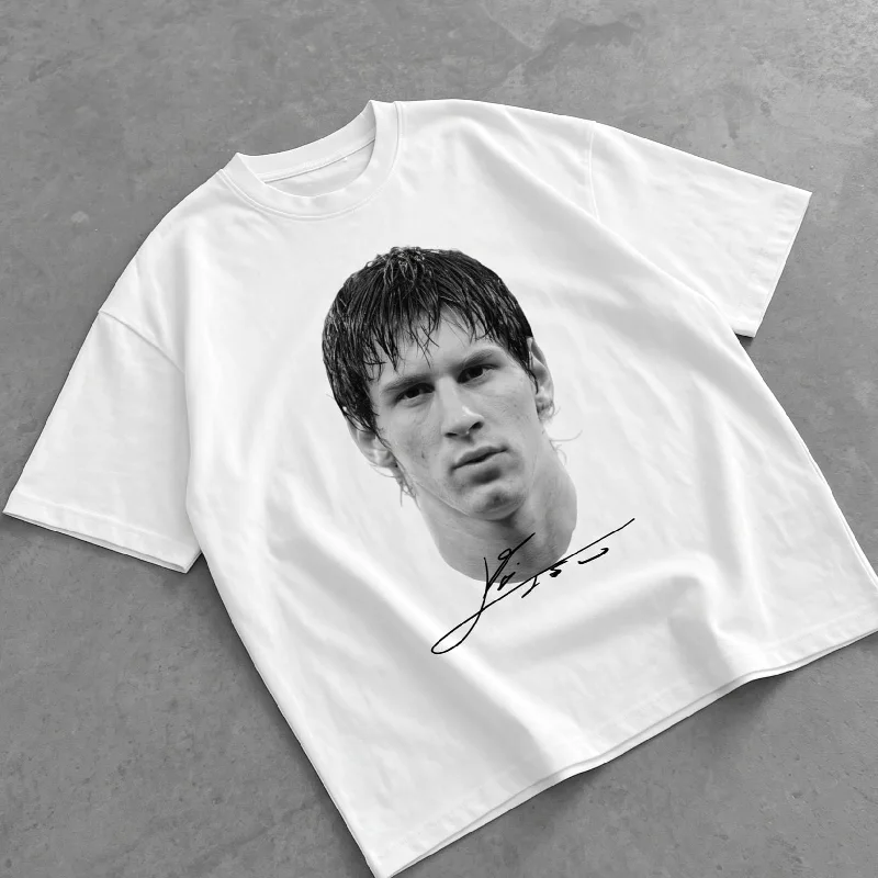 3-Pack T-SHIRTS ÉPAIS LÉGENDES DU FOOTBALL (CR7, MESSI, LAMINE YAMAL)