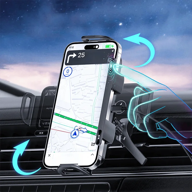Support de téléphone rotatif automatique