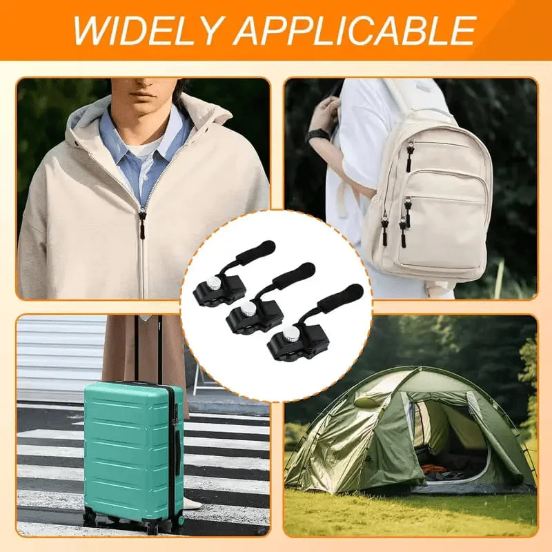 9 Pièces Kit de Réparation de Fermeture Éclair à Installation Facile