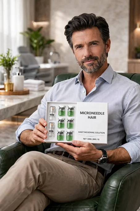 محلول استرجاع و تكثيف الشعر (KSA)