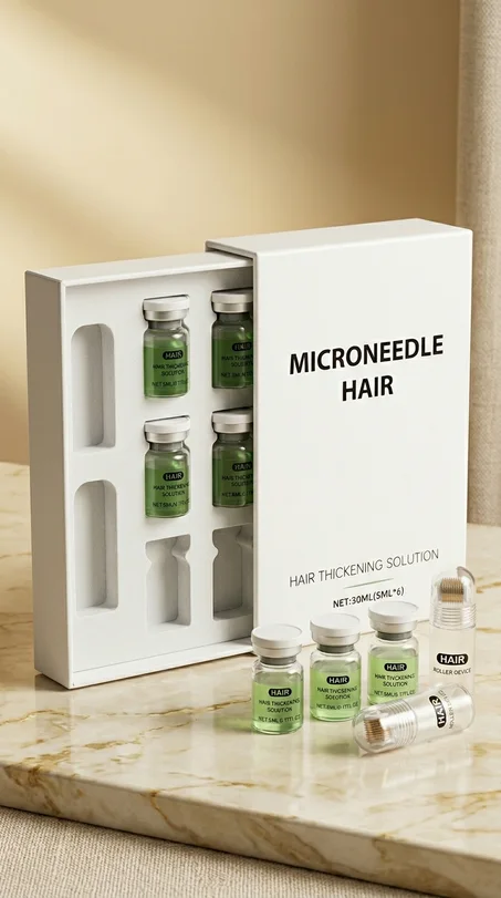 محلول استرجاع و تكثيف الشعر