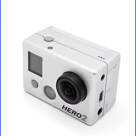 GoPro HD HERO2 (Occasion)deuxième génération niveau d'entrée caméra de sport ultra grand angle Go Pro HD vlog petite caméra d'action d'équitation