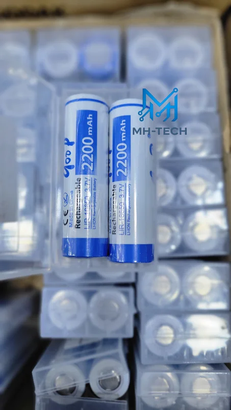 pack 2pille lithium 3.7V 2200MAH originale +CE