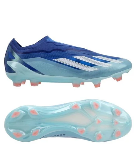 adidas X Crazyfast .1 Laceless FG Marinerush - Bleu/Blanc/Rouge