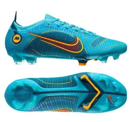 Promo Nike Mercurial Vapor 14 Pro Elite FG Blueprint - Bleu/Orange/Bleu