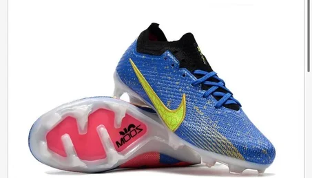 Promo Nike Air Zoom Mercurial Vapor 15 Pro Elite FG  Bleu/Noir/Jaune