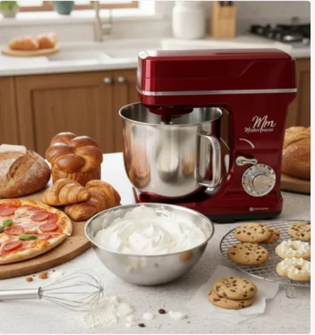 Bergmann Master Mixer 6 L–بيتران Bergmann قوة احترافية لمطبخك العصري 🍞✨