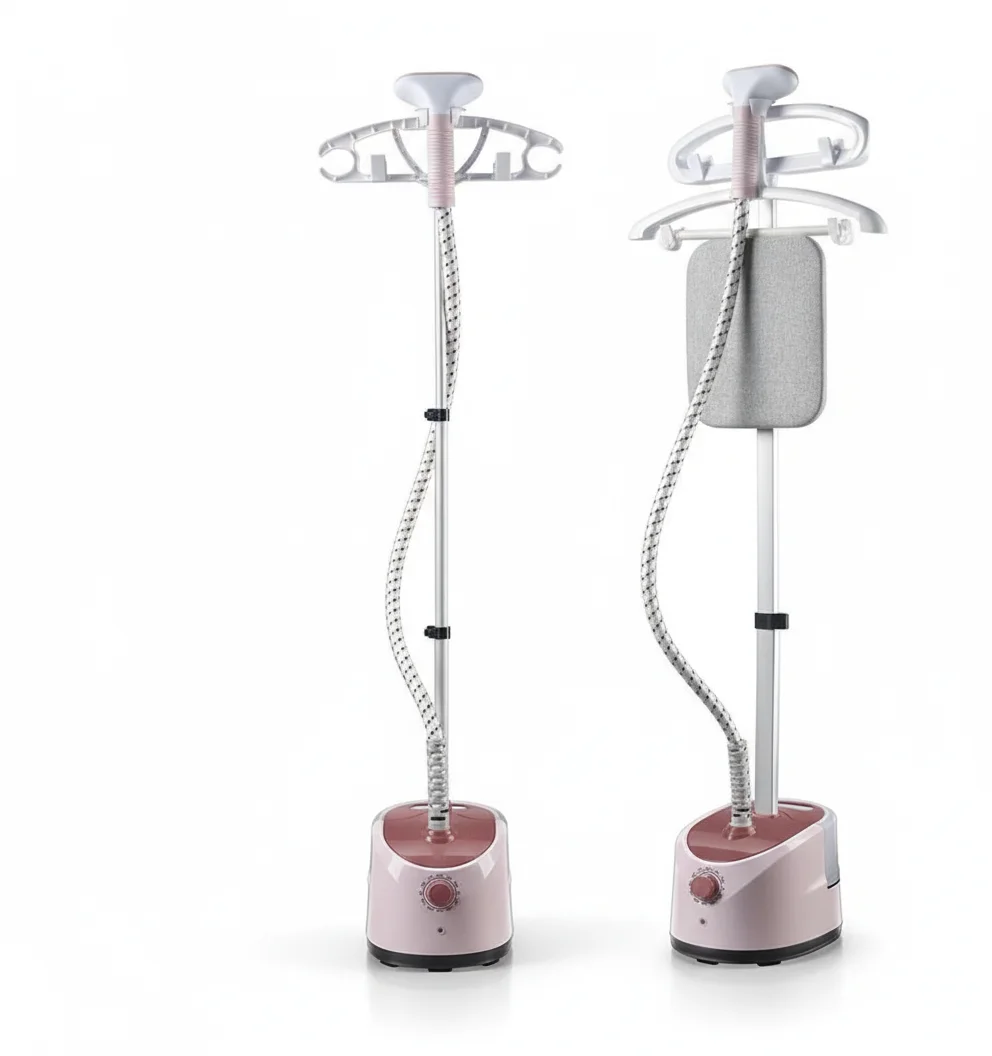 Fer à Vapeur pour Vêtements Debout 2000W, Puissant Repassage Maison avec Réservoir 1,8 L, Fer Vertical pour Tissus Délicats, for Usage Quotidien, Bureaux et Voyageurs Exigeants