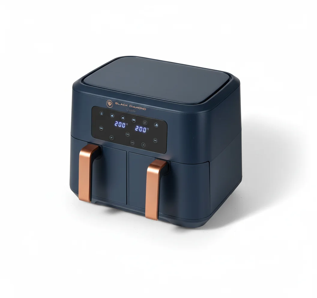 HEALTHY AIR FRYER & FOUR 2en1 FINITION MATTE BLEU DELUXE 8.5L Friteuse sans huile AirFryer