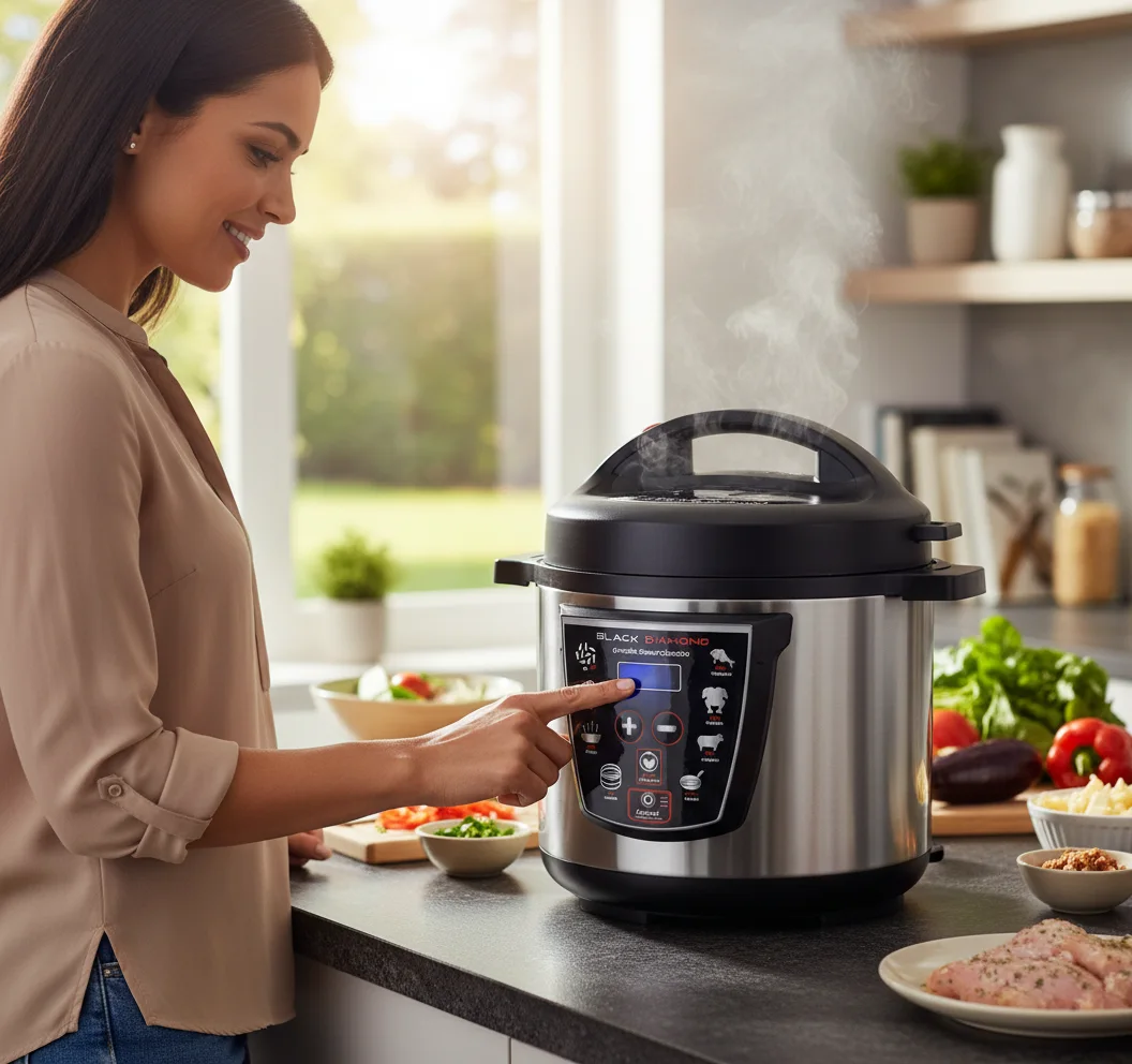 8L MAXI GRANITE SMART COCOTTE électrique : l'Autocuiseur 5 en 1