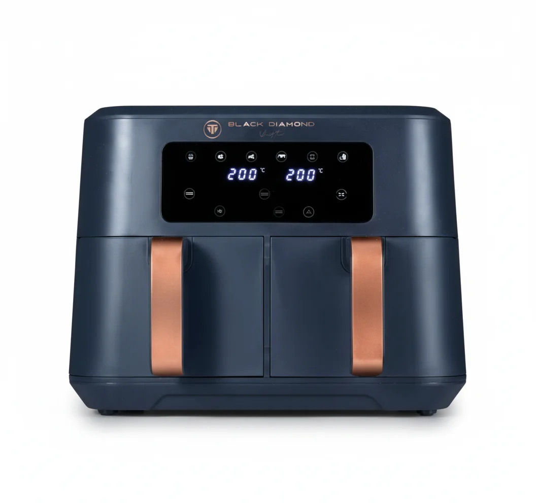 HEALTHY AIR FRYER & FOUR 2en1 FINITION MATTE BLEU DELUXE 8.5L Friteuse sans huile AirFryer