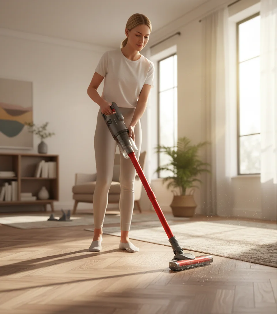 Wash Pro Air 10 : Aspirateur sans fil + Serpillère avec réservoir d'eau