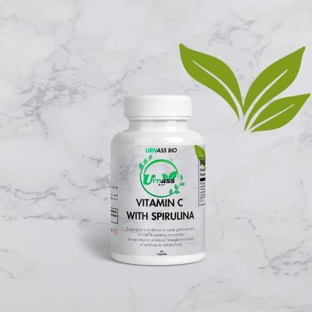 فيتامين س مع سبرولينا-VITAMIN C WITH SPIRULINA