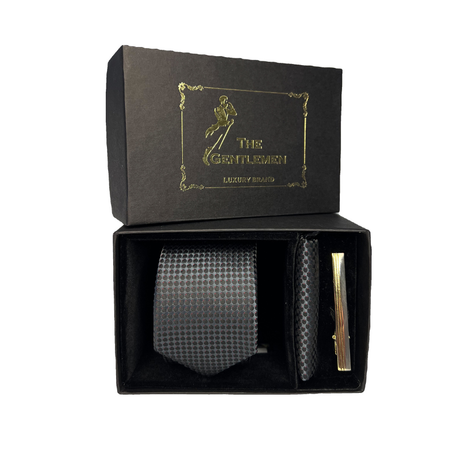 Coffret Cravate Simple à pois